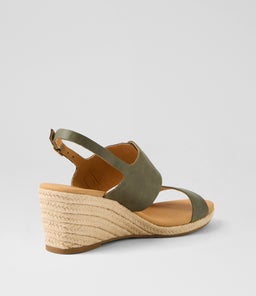 JOI MI OLIVE LEATHER