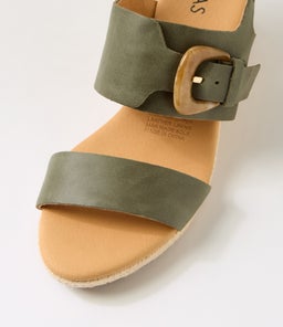 JOI MI OLIVE LEATHER