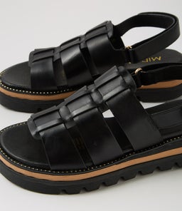 SYAH MI BLACK LEATHER