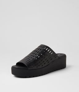 OZELE MI BLACK BLACK SOLE LEATHER