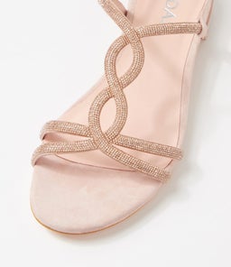 LUVIYE MI NUDE SUEDE JEWELS