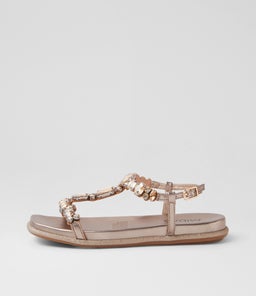 YAPPA MI CHAMPAGNE LEATHER JEWELS