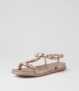 YAPPA MI CHAMPAGNE LEATHER JEWELS