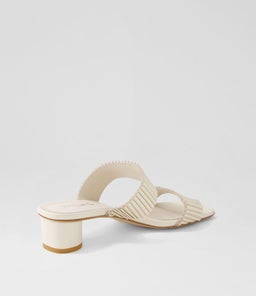 HOSSY MI IVORY LEATHER