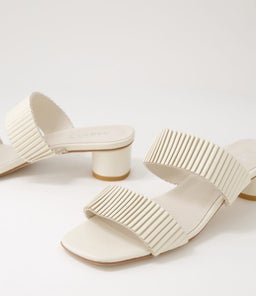 HOSSY MI IVORY LEATHER