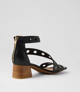 FELLAR MI BLACK NATURAL HEEL LEATHER