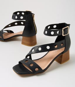 FELLAR MI BLACK NATURAL HEEL LEATHER
