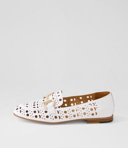 UOMMA MI WHITE LEATHER
