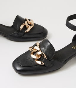 VAFFY MI BLACK LEATHER