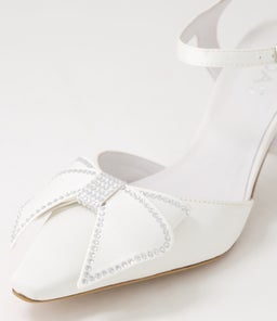 FENTA MI IVORY SILVER JEWELS SATIN