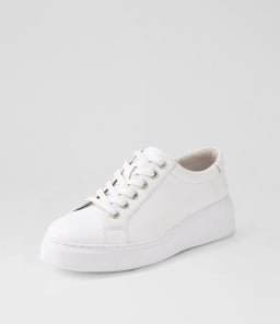 YEJER MI WHITE WHITE SOLE LEATHER