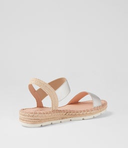 LISSY MI SILVER WHITE SOLE ELASTIC