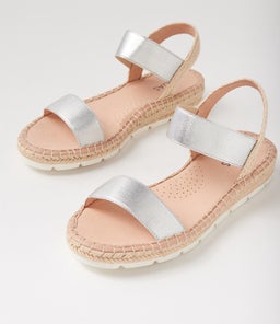 LISSY MI SILVER WHITE SOLE ELASTIC