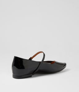 SHELFA MI BLACK PATENT MESH