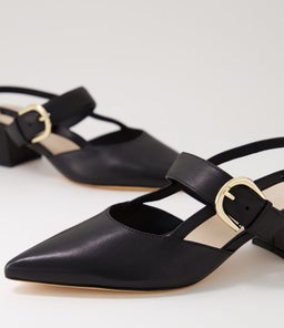 ATTEN MI BLACK LEATHER