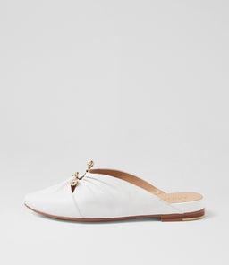 FABELL MI WHITE LEATHER