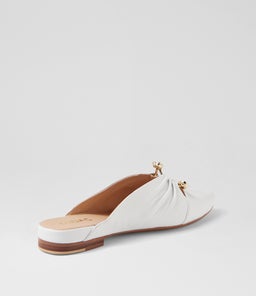 FABELL MI WHITE LEATHER