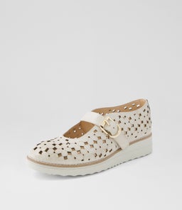 OLLENS MI ALMOND ALMOND SOLE LEATHER