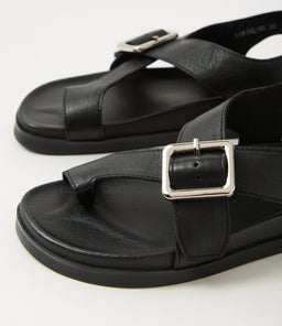 RAKKAL MI BLACK SILVER LEATHER