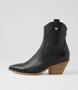 DALLON MI BLACK NATURAL HEEL LEATHER