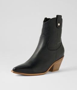 DALLON MI BLACK NATURAL HEEL LEATHER