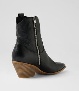 DALLON MI BLACK NATURAL HEEL LEATHER