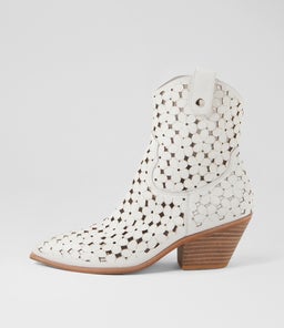 DENNIA MI WHITE LEATHER