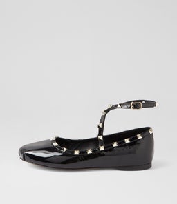 ALENYA MI BLACK PATENT LEATHER