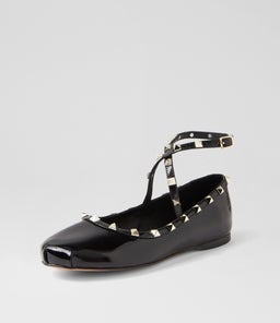 ALENYA MI BLACK PATENT LEATHER