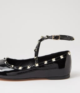 ALENYA MI BLACK PATENT LEATHER