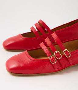 PAET MI NEW RED LEATHER