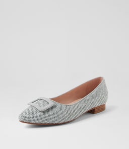 DARILA MI PALE BLUE WOVEN LEATHER