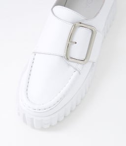 BASSO MI WHITE WHITE SOLE LEATHER