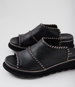 CAGAR MI BLACK PEWTER LEATHER
