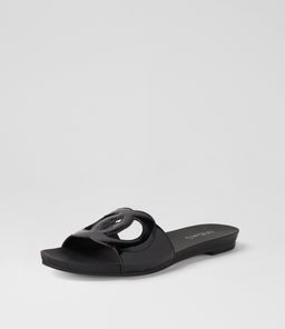 JALLAY MI BLACK PATENT LEATHER