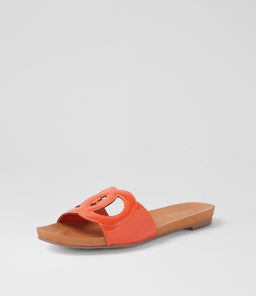 JALLAY MI ORANGE PATENT LEATHER