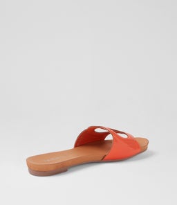 JALLAY MI ORANGE PATENT LEATHER