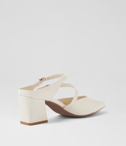 MINNA MI IVORY PATENT LEATHER