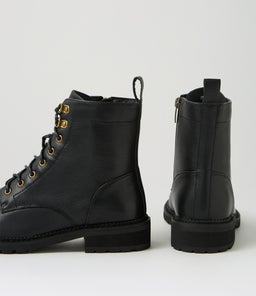 RAMMONY MI BLACK BLACK SOLE LEATHER