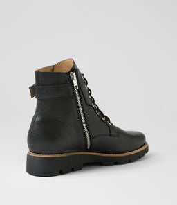 DOOBIE MI BLACK BLACK SOLE LEATHER