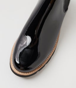 DRARA MI BLACK BLACK SOLE PATENT LEATHER