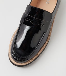 DORKY MI BLACK BLACK SOLE PATENT LEATHER