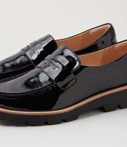 DORKY MI BLACK BLACK SOLE PATENT LEATHER
