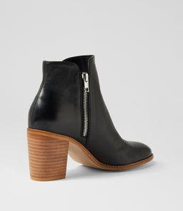 TANTEE MI BLACK NATURAL HEEL LEATHER