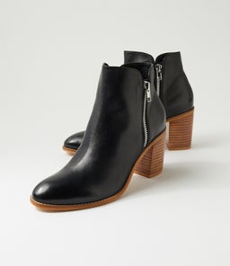 TANTEE MI BLACK NATURAL HEEL LEATHER