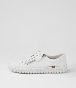 JARGOON MI WHITE WHITE SOLE LEATHER