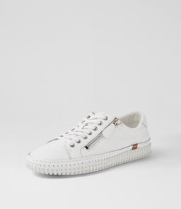 JARGOON MI WHITE WHITE SOLE LEATHER