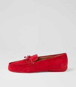 REESUS MI RED RED SOLE SUEDE