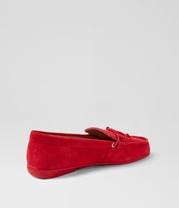 REESUS MI RED RED SOLE SUEDE