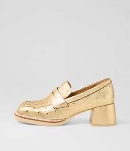 AYAMO MI OLD GOLD TUMBLE LEATHER